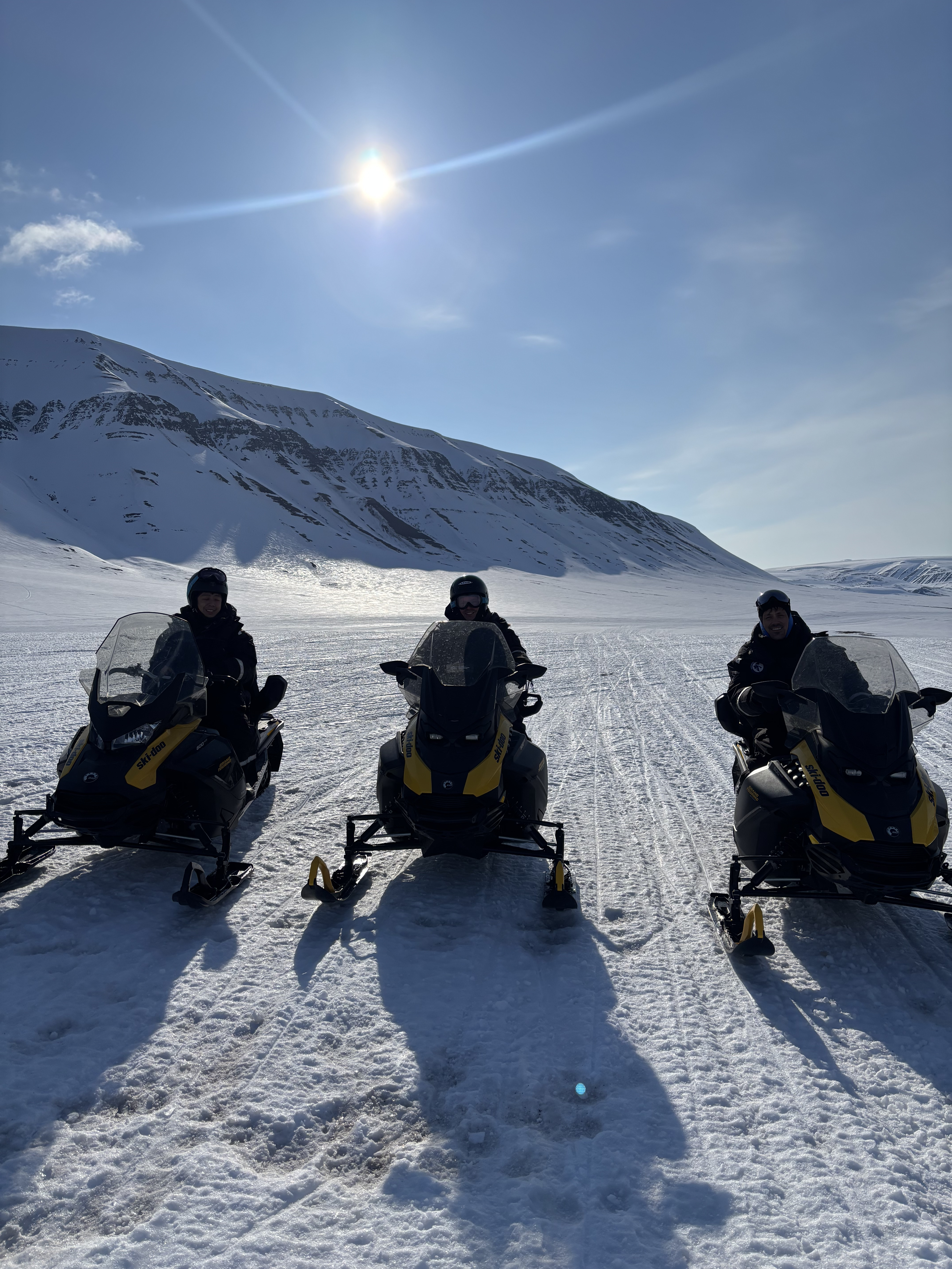 Snowmobiling
